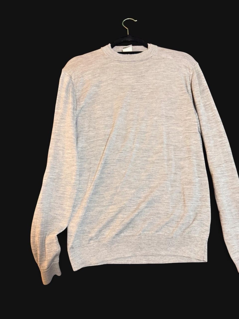 Eleventy Light Gray Men's Crewneck Sweater